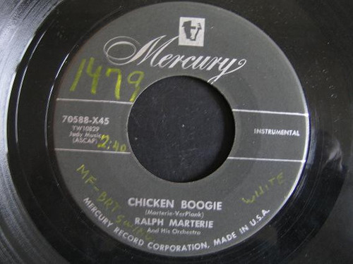 Ralph Marterie And His Orchestra - Chicken Boogie / Silver Moon - Mercury - 70588-X45 - 7" 1090781891