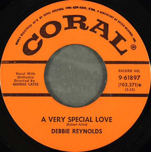 Debbie Reynolds - A Very Special Love (7", Glo)