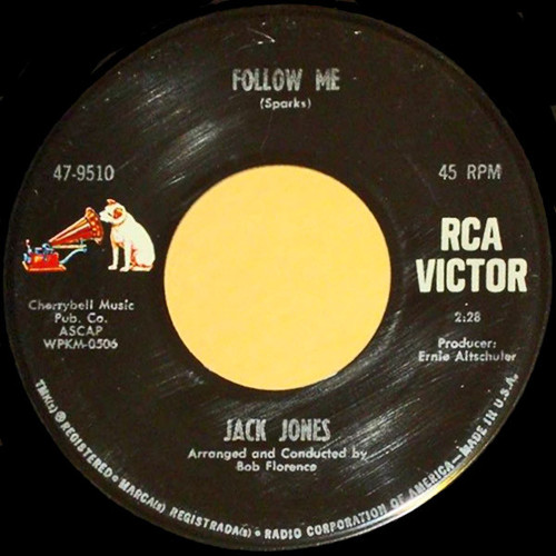 Jack Jones - Follow Me (7", Single)