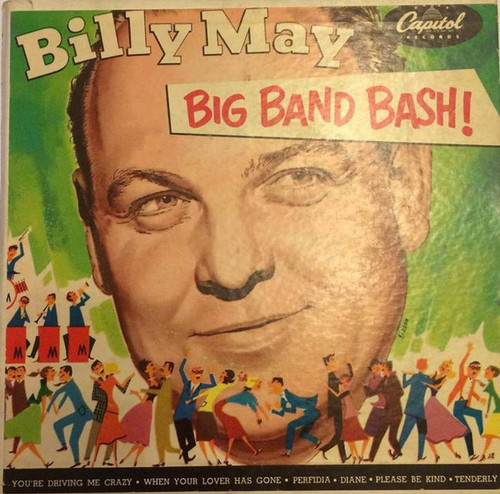 Billy May And His Orchestra - Big Band Bash! (2x7", Album, EP, Mono, Gat)