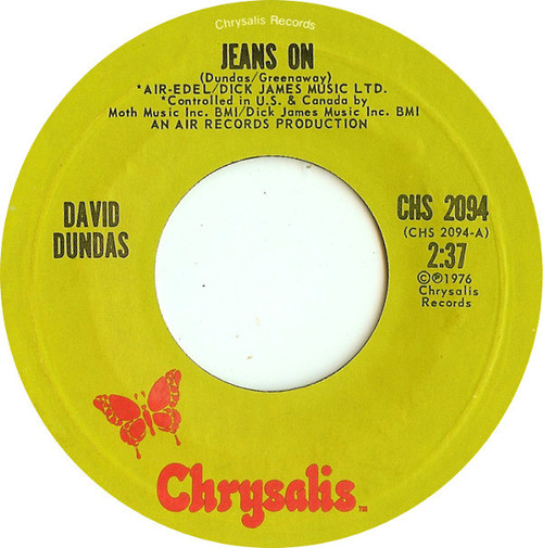 David Dundas - Jeans On (7", Single)