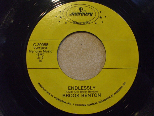 Brook Benton - Endlessly / So Many Ways - Mercury - C-30088 - 7", Single, RE 1092073941
