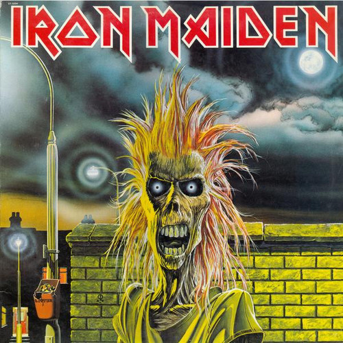 Iron Maiden - Iron Maiden (LP, Album, Win)