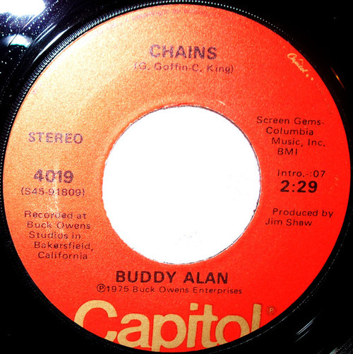 Buddy Alan - Chains (7", Single)