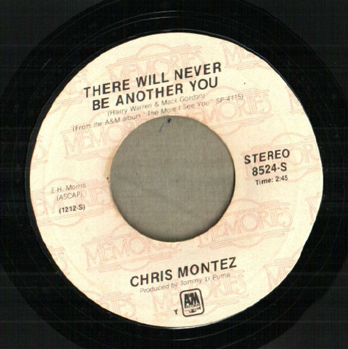 Chris Montez - The More I See You - A&M Records - 8524-S - 7", Single, RE 1092494709