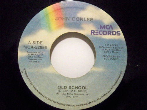 John Conlee - Old School (7", Shape, Single)