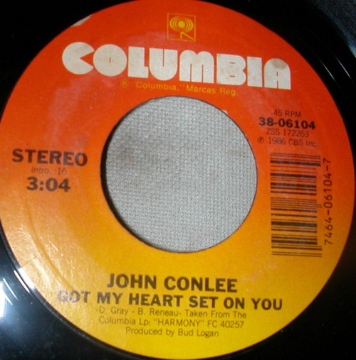 John Conlee - Got My Heart Set On You (7", Single, Styrene, Car)