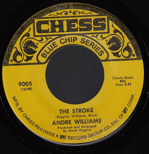 Andre Williams (2) - The Stroke / Cadillac Jack (7", Single)