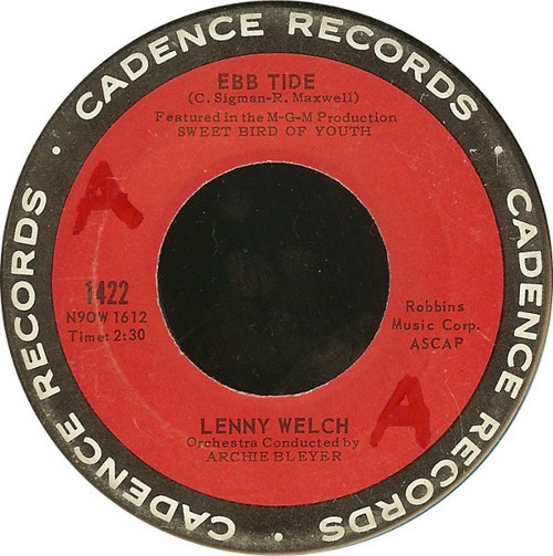 Lenny Welch - Ebb Tide (7", Single)