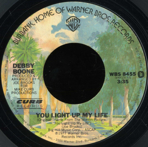 Debby Boone - You Light Up My Life (7", Single, Styrene, Pit)