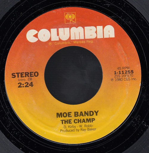 Moe Bandy - The Champ (7", Single, Ter)