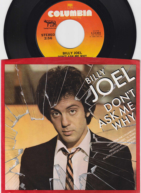Billy Joel - Don't Ask Me Why (7", Single, Styrene, Ter)