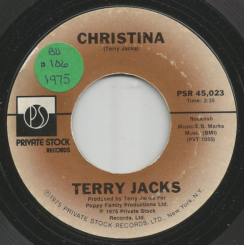 Terry Jacks - Christina (7")