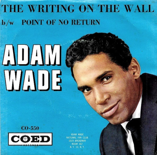 Adam Wade (2) - The Writing On The Wall - Coed - CO 550 - 7" 1095650362