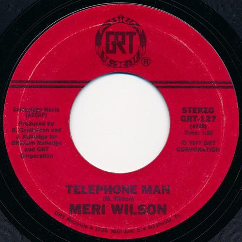 Meri Wilson - Telephone Man (7", Single, Styrene, Ter)