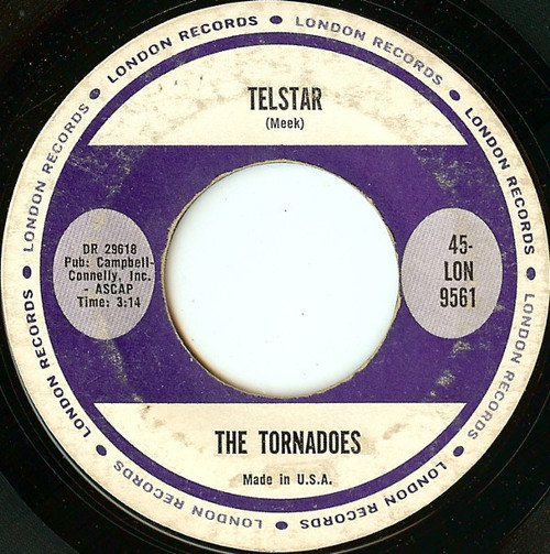 The Tornados - Telstar / Jungle Fever - London Records - 45-LON 9561 - 7", Single, Styrene, Ter 1095679875