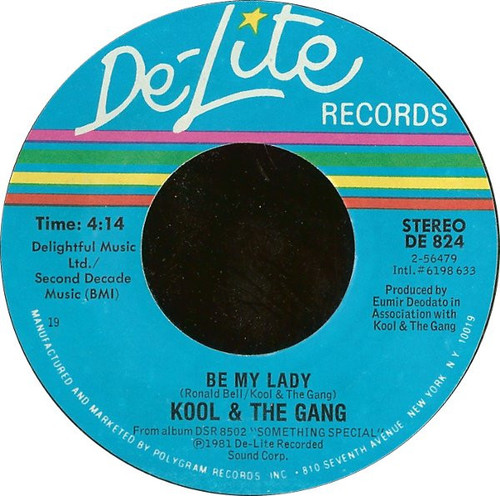 Kool & The Gang - Be My Lady / Let's Go Dancin' (Ooh La, La, La) (7", 19 )