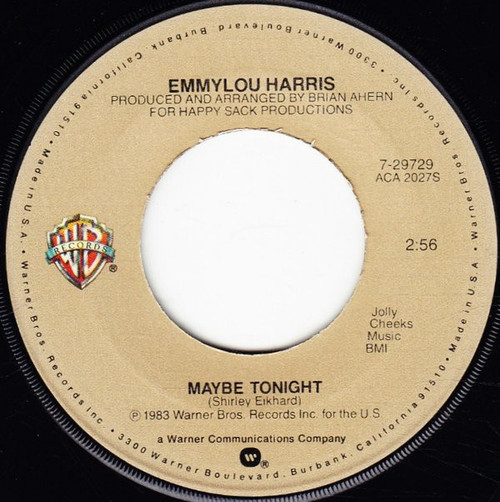 Emmylou Harris - Maybe Tonight / I'm Movin' On (7")