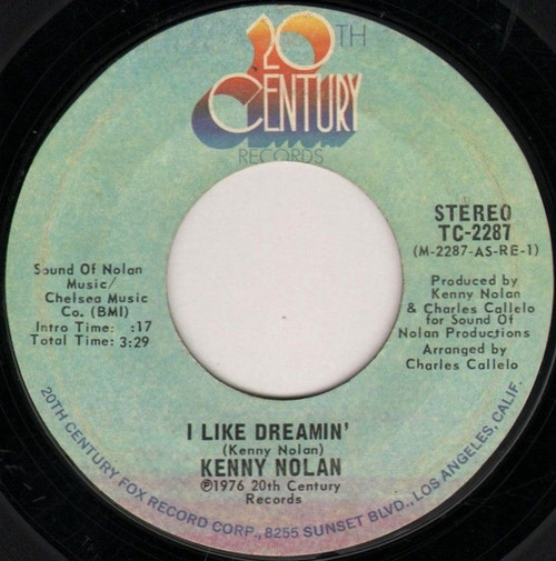 Kenny Nolan - I Like Dreamin' / Time Ain't Time Enough - 20th Century Records - TC-2287 - 7", Single, Styrene 1097338594