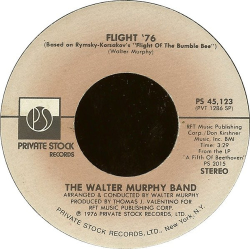 The Walter Murphy Band* - Flight '76 (7", Spe)