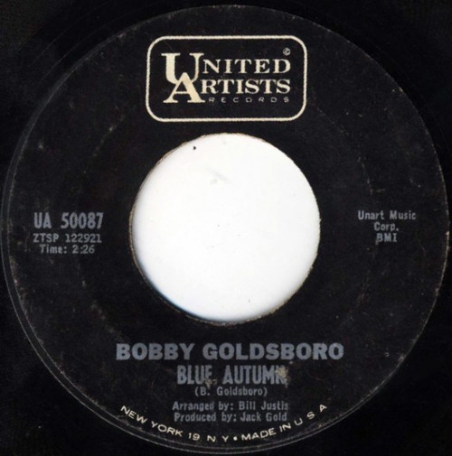 Bobby Goldsboro - Blue Autumn (7", Single)