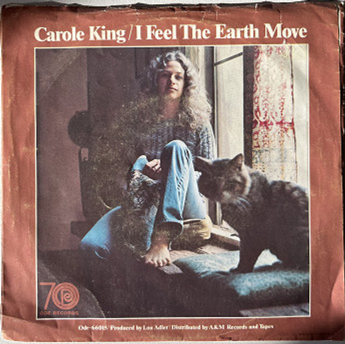 Carole King - It's Too Late / I Feel The Earth Move (7", Single, Mon)
