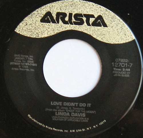 Linda Davis - Love Didn't Do It (7", Single)
