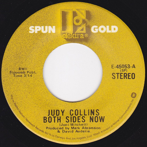 Judy Collins - Both Sides Now / Amazing Grace - Elektra - E-45053 - 7", Single 1098904661
