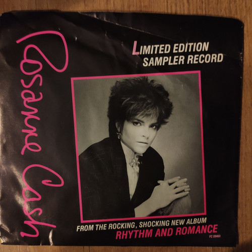 Rosanne Cash - Limited Edition Sampler Record (7", Ltd, Promo, Smplr)