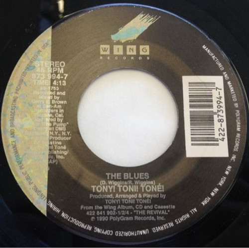 Tony! Toni! Toné! - The Blues / Jo-Jo (7")