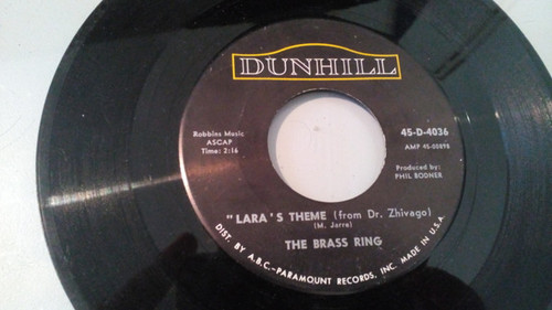 The Brass Ring - Lara's Theme ( From Dr. Zhivago ) (7")