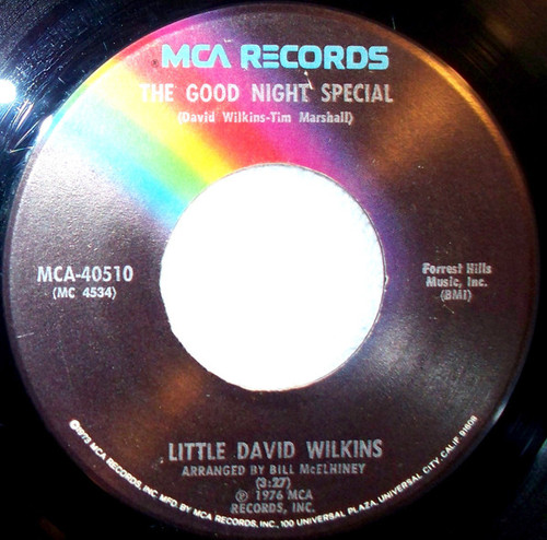 Little David Wilkins - The Good Night Special / Let's Do Something (Even If It's Wrong) (7")