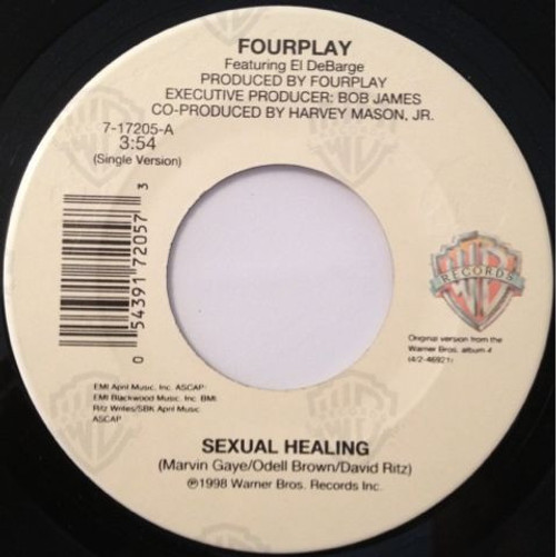 Fourplay (3) Feat. El DeBarge - Sexual Healing (7", Single)