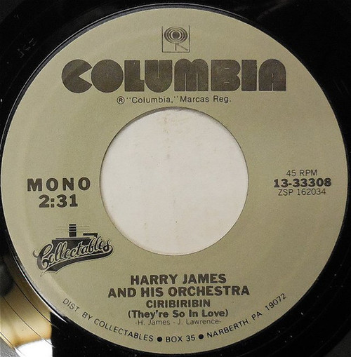 Harry James And His Orchestra - Ciribiribin / The Mole (7", Single, Mono, RE)