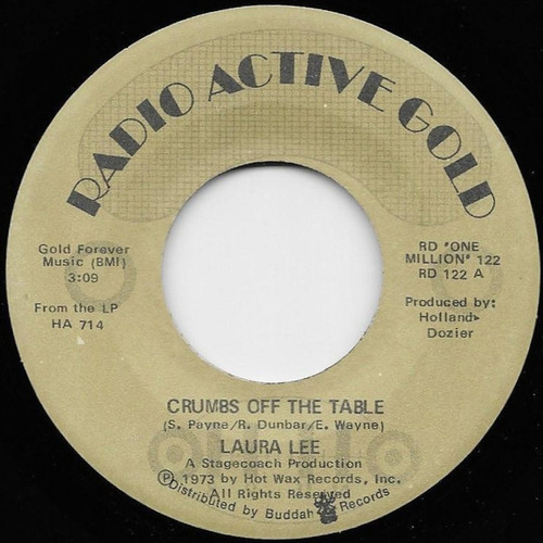 Laura Lee - You've Got To Save Me / Crumbs Off The Table - Radio Active Gold - RD 122 - 7" 1100436433