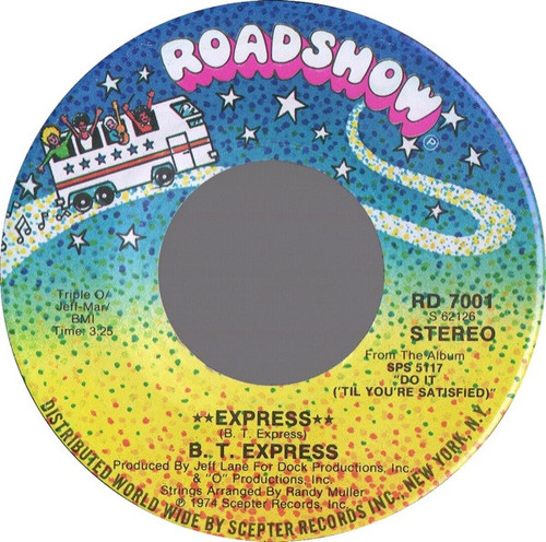 B. T. Express* - Express (7", Single, Pla)