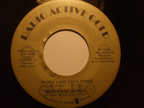 Brewer And Shipley - People Love Each Other  (7", Single, RE)