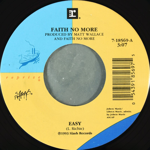 Faith No More - Easy / Das Schutzenfest (7", Single)