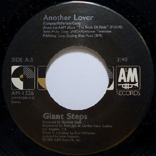 Giant Steps (2) - Another Lover (7", Single, Styrene, Car)
