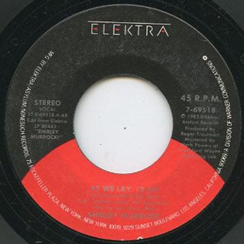 Shirley Murdock - As We Lay (7", Styrene, AR )