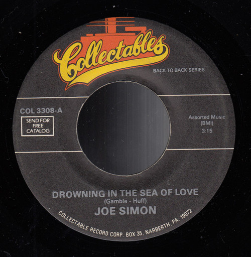 Joe Simon - Drowning In The Sea Of Love / Power Of Love (7", RE)