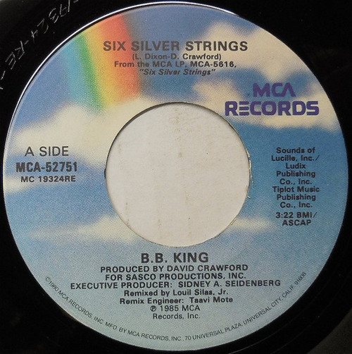 B.B. King - Six Silver Strings (7", Single)