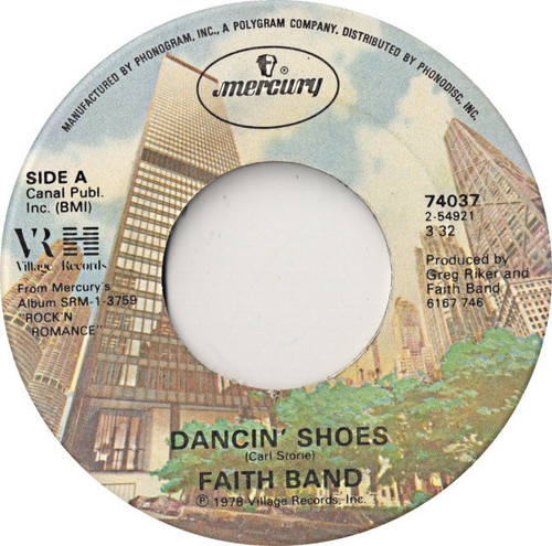 Faith Band - Dancin' Shoes (7", Single)