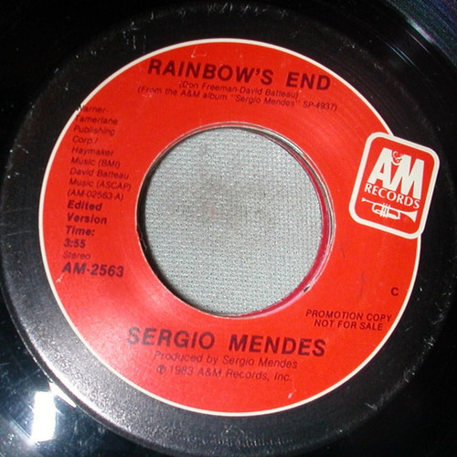 Sergio Mendes* - Rainbow's End  (7", Promo)