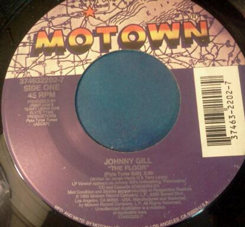 Johnny Gill - The Floor - Motown - 374632202-7 - 7" 1101340876