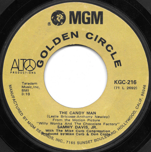 Sammy Davis Jr. - The Candy Man / The People Tree - MGM Records - KGC-216 - 7", Single 1101671820