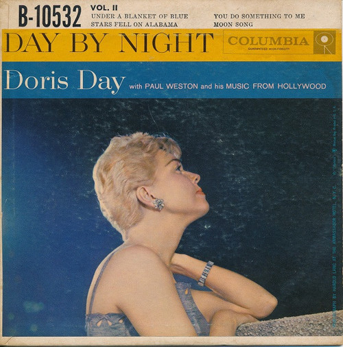 Doris Day With Paul Weston And His Music From Hollywood - Day By Night (Vol. II) (7", EP)