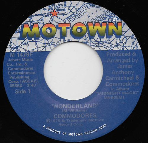 Commodores - Wonderland - Motown - M 1479F - 7", Single 1101702364