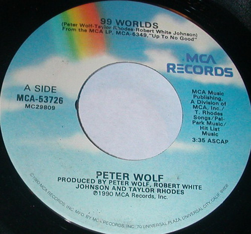 Peter Wolf - 99 Worlds (7")