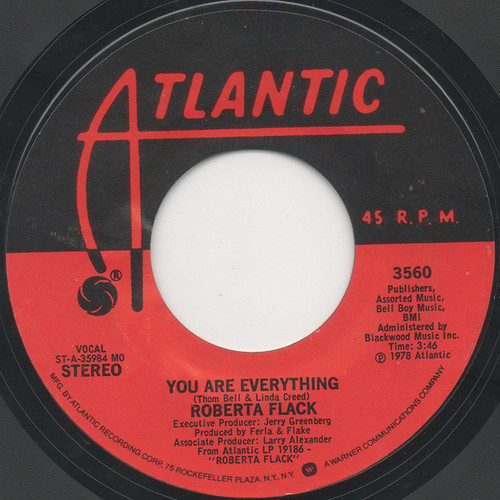 Roberta Flack - You Are Everything / Knowing That We're Made For Each Other (7", Single)